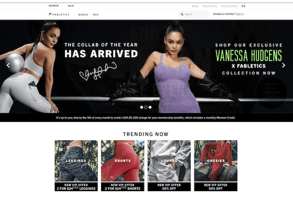 fabletics best fashion subscription box services