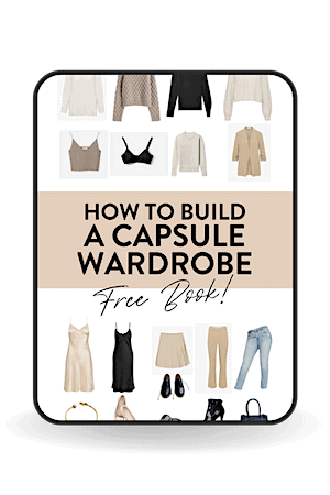 how to build a capsule wardrobe free book - cover